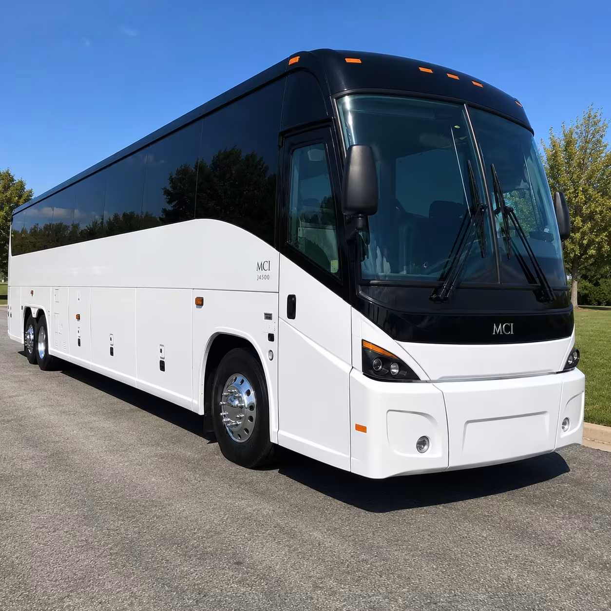 employee bus rentals for vista business park parking relief