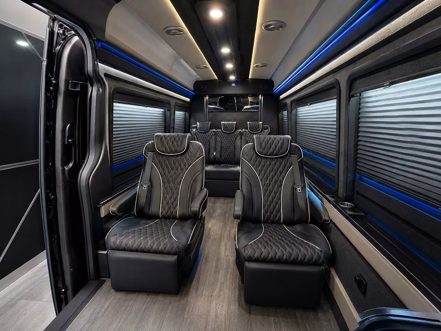 sprinter van with driver interior