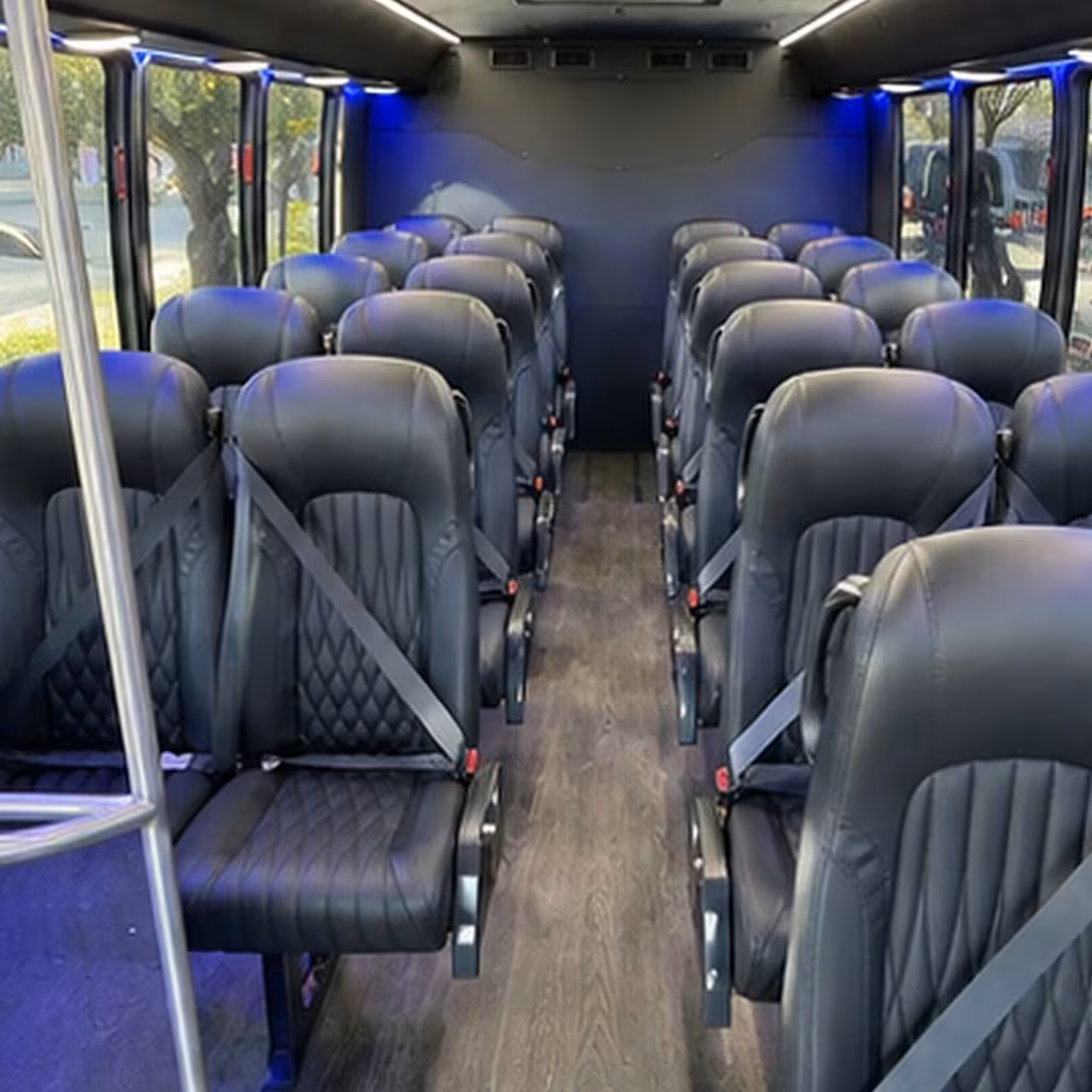 vista minibus rentals for team building events and retreats